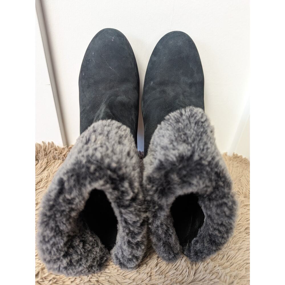 Ugg Dandylion Nubuck Heeled Booties 9 - Picture 5 of 7